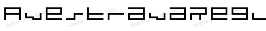 AvestravaRegularPers字体转换