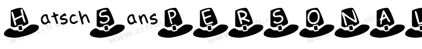 HatschSansPERSONALUS字体转换