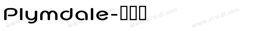 Plymdale字体转换