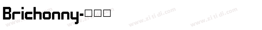 Brichonny字体转换