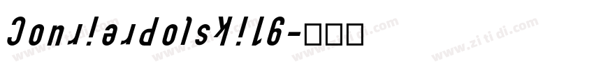 CourierPolski19字体转换