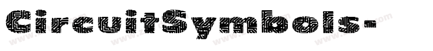 CircuitSymbols字体转换