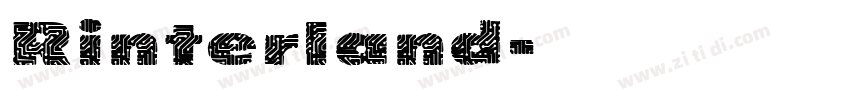 Rinterland字体转换
