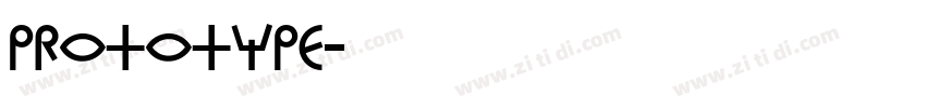prototype字体转换