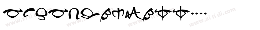AFCamberwell字体转换