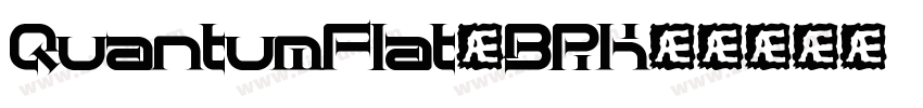 QuantumFlat(BRK)字体转换