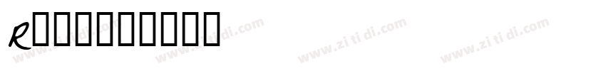 Rachel字体转换