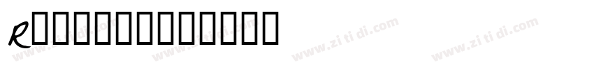 Rachelyne字体转换