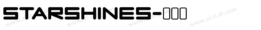 Starshines字体转换