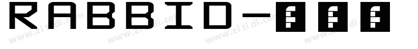 rabbid字体转换