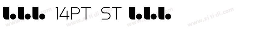 瀹嬩綋_14pt_st字体转换