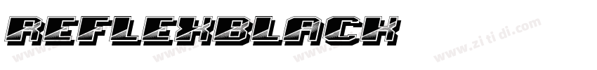 ReflexBlack字体转换