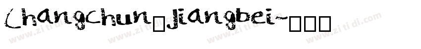 Changchun_Jiangbei字体转换