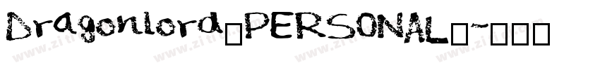 Dragonlord_PERSONAL_字体转换