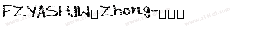 FZYASHJW_Zhong字体转换