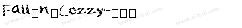Fall_n_Cozzy字体转换