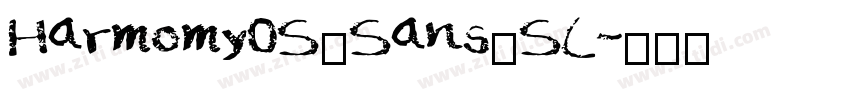 HarmomyOS_Sans_SC字体转换