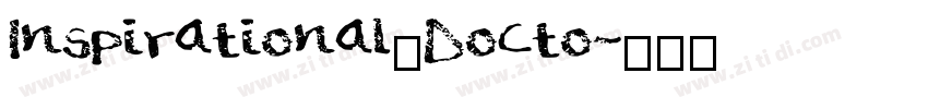 Inspirational_Docto字体转换 Inspirational_Docto字体转换