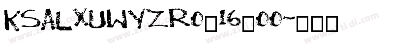 KSALXUWYZR0_16_00字体转换