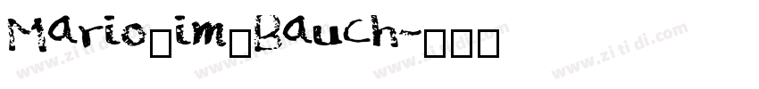 Mario_im_Bauch字体转换