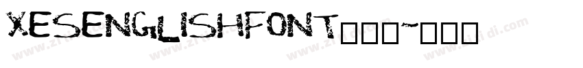 XESENGLISHFONT_粗体字体转换