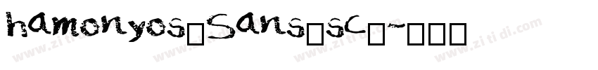 hamonyos_Sans_sc_字体转换