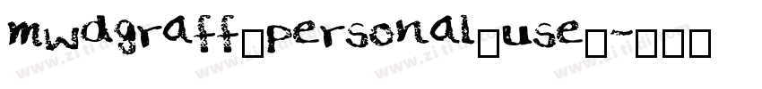 mwdgraff_personal_use_字体转换