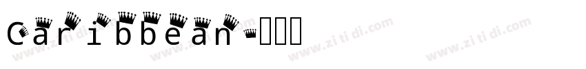 Caribbean字体转换
