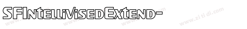 SFIntellivisedExtend字体转换