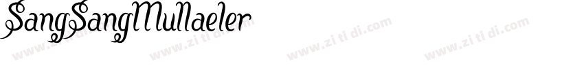 SangSangMullaeler字体转换