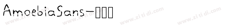 AmoebiaSans字体转换