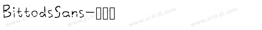 BittodsSans字体转换