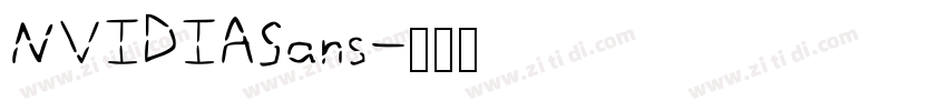 NVIDIASans字体转换