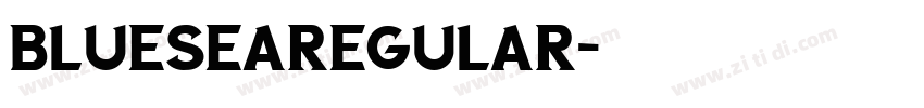 BlueSeaRegular字体转换