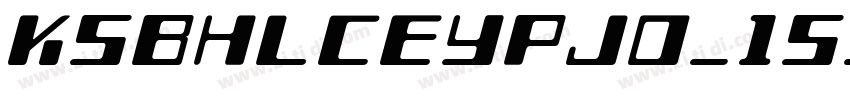 KSBHLCEYPJ0_15_00字体转换