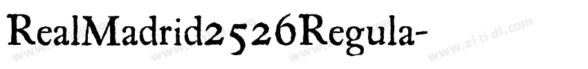 RealMadrid2526Regula字体转换
