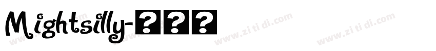 Mightsilly字体转换