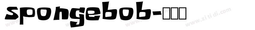 spongebob字体转换