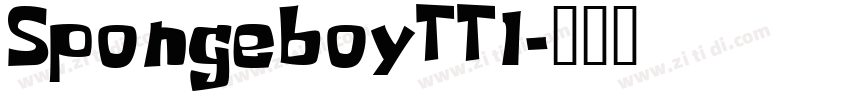 SpongeboyTT1字体转换