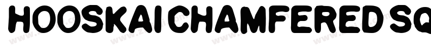 HooskaiChamferedSqua字体转换
