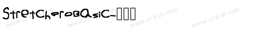 StretchProBasic字体转换