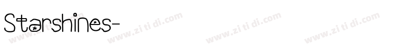 Starshines字体转换