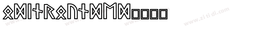 odinrounded字体转换