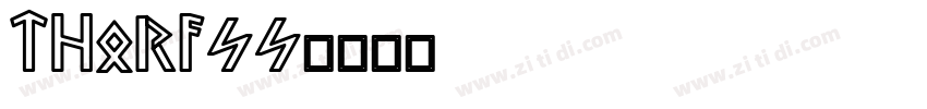 Thorass字体转换