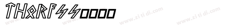 Thorass字体转换