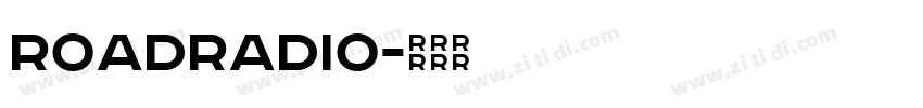 RoadRadio字体转换