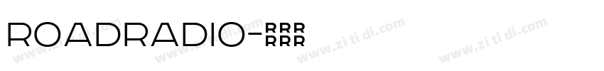 RoadRadio字体转换