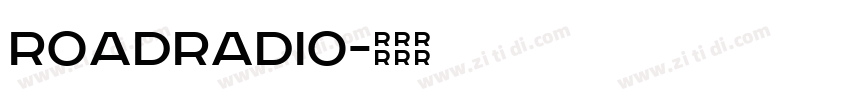 RoadRadio字体转换