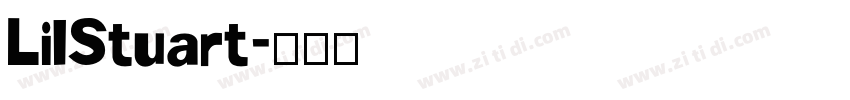 LilStuart字体转换