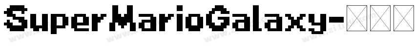 SuperMarioGalaxy字体转换